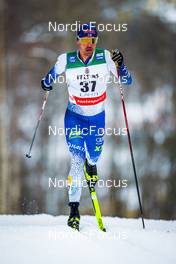 27.02.2022, Lahti Finland (FIN): Perttu Hyvarinen (FIN) - FIS world cup cross-country, 15km men, Lahti (FIN). www.nordicfocus.com. © Thibaut/NordicFocus. Every downloaded picture is fee-liable.