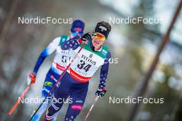 27.02.2022, Lahti Finland (FIN): Scott Patterson (USA) - FIS world cup cross-country, 15km men, Lahti (FIN). www.nordicfocus.com. © Thibaut/NordicFocus. Every downloaded picture is fee-liable.
