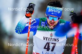 27.02.2022, Lahti Finland (FIN): Miha Simenc (SLO) - FIS world cup cross-country, 15km men, Lahti (FIN). www.nordicfocus.com. © Thibaut/NordicFocus. Every downloaded picture is fee-liable.