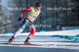 26.02.2022, Lahti Finland (FIN): Haavard Solaas Taugboel (NOR) - FIS world cup cross-country, individual sprint, Lahti (FIN). www.nordicfocus.com. © Modica/NordicFocus. Every downloaded picture is fee-liable.