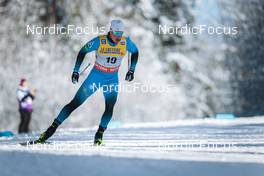 26.02.2022, Lahti Finland (FIN): Lucas Chanavat (FRA) - FIS world cup cross-country, individual sprint, Lahti (FIN). www.nordicfocus.com. © Modica/NordicFocus. Every downloaded picture is fee-liable.