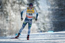 26.02.2022, Lahti Finland (FIN): Juuso Haarala (FIN) - FIS world cup cross-country, individual sprint, Lahti (FIN). www.nordicfocus.com. © Modica/NordicFocus. Every downloaded picture is fee-liable.