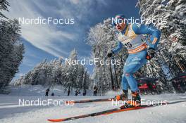 26.02.2022, Lahti Finland (FIN): Federico Pellegrino (ITA) - FIS world cup cross-country, individual sprint, Lahti (FIN). www.nordicfocus.com. © Modica/NordicFocus. Every downloaded picture is fee-liable.