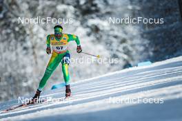 26.02.2022, Lahti Finland (FIN): Steve Hiestand (BRA) - FIS world cup cross-country, individual sprint, Lahti (FIN). www.nordicfocus.com. © Modica/NordicFocus. Every downloaded picture is fee-liable.