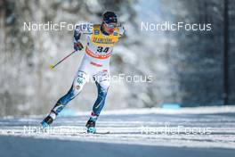 26.02.2022, Lahti Finland (FIN): Karl-Johan Westberg (SWE) - FIS world cup cross-country, individual sprint, Lahti (FIN). www.nordicfocus.com. © Modica/NordicFocus. Every downloaded picture is fee-liable.