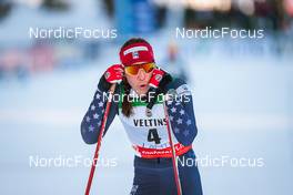 26.02.2022, Lahti Finland (FIN): Julia Kern (USA) - FIS world cup cross-country, individual sprint, Lahti (FIN). www.nordicfocus.com. © Modica/NordicFocus. Every downloaded picture is fee-liable.