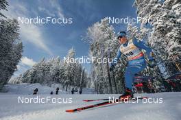 26.02.2022, Lahti Finland (FIN): Michael Hellweger (ITA) - FIS world cup cross-country, individual sprint, Lahti (FIN). www.nordicfocus.com. © Modica/NordicFocus. Every downloaded picture is fee-liable.