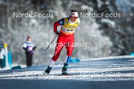 26.02.2022, Lahti Finland (FIN): Sebastian Endrestad (CHI) - FIS world cup cross-country, individual sprint, Lahti (FIN). www.nordicfocus.com. © Modica/NordicFocus. Every downloaded picture is fee-liable.