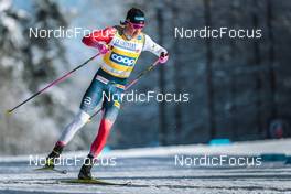 26.02.2022, Lahti Finland (FIN): Johannes Hoesflot Klaebo (NOR) - FIS world cup cross-country, individual sprint, Lahti (FIN). www.nordicfocus.com. © Modica/NordicFocus. Every downloaded picture is fee-liable.