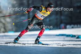 26.02.2022, Lahti Finland (FIN): Antoine Cyr (CAN) - FIS world cup cross-country, individual sprint, Lahti (FIN). www.nordicfocus.com. © Modica/NordicFocus. Every downloaded picture is fee-liable.
