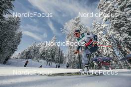 26.02.2022, Lahti Finland (FIN): Julia Hager (FIN) - FIS world cup cross-country, individual sprint, Lahti (FIN). www.nordicfocus.com. © Modica/NordicFocus. Every downloaded picture is fee-liable.