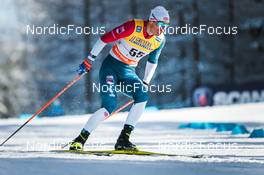26.02.2022, Lahti Finland (FIN): Andrew Young (GBR) - FIS world cup cross-country, individual sprint, Lahti (FIN). www.nordicfocus.com. © Modica/NordicFocus. Every downloaded picture is fee-liable.