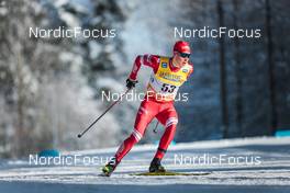 26.02.2022, Lahti Finland (FIN): Ivan Yakimushkin (RUS) - FIS world cup cross-country, individual sprint, Lahti (FIN). www.nordicfocus.com. © Modica/NordicFocus. Every downloaded picture is fee-liable.