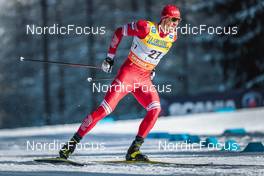 26.02.2022, Lahti Finland (FIN): Gleb Retivykh (RUS) - FIS world cup cross-country, individual sprint, Lahti (FIN). www.nordicfocus.com. © Modica/NordicFocus. Every downloaded picture is fee-liable.