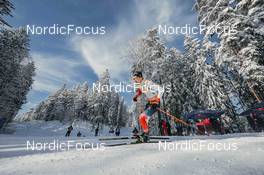 26.02.2022, Lahti Finland (FIN): Thomas Helland Larsen (NOR) - FIS world cup cross-country, individual sprint, Lahti (FIN). www.nordicfocus.com. © Modica/NordicFocus. Every downloaded picture is fee-liable.