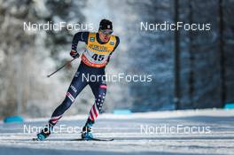 26.02.2022, Lahti Finland (FIN): Kevin Bolger (USA) - FIS world cup cross-country, individual sprint, Lahti (FIN). www.nordicfocus.com. © Modica/NordicFocus. Every downloaded picture is fee-liable.