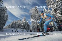 26.02.2022, Lahti Finland (FIN): Simone Dapra (ITA) - FIS world cup cross-country, individual sprint, Lahti (FIN). www.nordicfocus.com. © Modica/NordicFocus. Every downloaded picture is fee-liable.