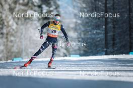 26.02.2022, Lahti Finland (FIN): Zak Ketterson (USA) - FIS world cup cross-country, individual sprint, Lahti (FIN). www.nordicfocus.com. © Modica/NordicFocus. Every downloaded picture is fee-liable.