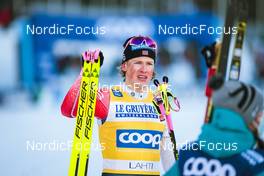 26.02.2022, Lahti Finland (FIN): Johannes Hoesflot Klaebo (NOR) - FIS world cup cross-country, individual sprint, Lahti (FIN). www.nordicfocus.com. © Modica/NordicFocus. Every downloaded picture is fee-liable.