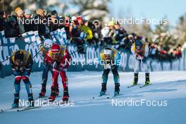 26.02.2022, Lahti Finland (FIN): Marcus Grate (SWE), Richard Jouve (FRA), (l-r)  - FIS world cup cross-country, individual sprint, Lahti (FIN). www.nordicfocus.com. © Modica/NordicFocus. Every downloaded picture is fee-liable.