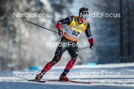 26.02.2022, Lahti Finland (FIN): Graham Ritchie (CAN) - FIS world cup cross-country, individual sprint, Lahti (FIN). www.nordicfocus.com. © Modica/NordicFocus. Every downloaded picture is fee-liable.