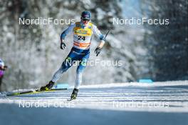 26.02.2022, Lahti Finland (FIN): Verneri Poikonen (FIN) - FIS world cup cross-country, individual sprint, Lahti (FIN). www.nordicfocus.com. © Modica/NordicFocus. Every downloaded picture is fee-liable.