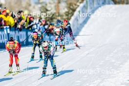 26.02.2022, Lahti Finland (FIN): Natalia Nepryaeva (RUS), Moa Olsson (SWE), (l-r)  - FIS world cup cross-country, individual sprint, Lahti (FIN). www.nordicfocus.com. © Modica/NordicFocus. Every downloaded picture is fee-liable.