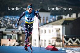 03.03.2022, Drammen, Norway (NOR): Rosie Brennan (USA) - FIS world cup cross-country, individual sprint, Drammen (NOR). www.nordicfocus.com. © Modica/NordicFocus. Every downloaded picture is fee-liable.