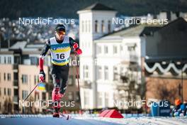 03.03.2022, Drammen, Norway (NOR): Olivier Leveille (CAN) - FIS world cup cross-country, individual sprint, Drammen (NOR). www.nordicfocus.com. © Modica/NordicFocus. Every downloaded picture is fee-liable.