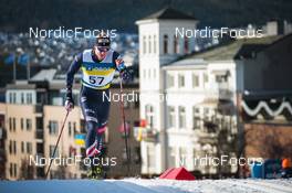 03.03.2022, Drammen, Norway (NOR): Logan Hanneman (USA) - FIS world cup cross-country, individual sprint, Drammen (NOR). www.nordicfocus.com. © Modica/NordicFocus. Every downloaded picture is fee-liable.