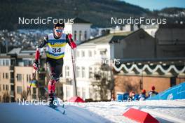 03.03.2022, Drammen, Norway (NOR): Pierre Grall-Johnson (CAN) - FIS world cup cross-country, individual sprint, Drammen (NOR). www.nordicfocus.com. © Modica/NordicFocus. Every downloaded picture is fee-liable.