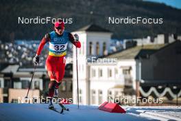 03.03.2022, Drammen, Norway (NOR): Chunxue Chi (CHN) - FIS world cup cross-country, individual sprint, Drammen (NOR). www.nordicfocus.com. © Modica/NordicFocus. Every downloaded picture is fee-liable.