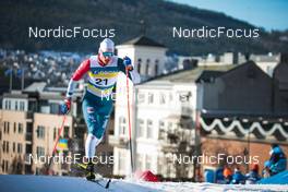 03.03.2022, Drammen, Norway (NOR): Andrew Young (GBR) - FIS world cup cross-country, individual sprint, Drammen (NOR). www.nordicfocus.com. © Modica/NordicFocus. Every downloaded picture is fee-liable.
