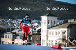 03.03.2022, Drammen, Norway (NOR): Dinigeer Yilamujiang (CHN) - FIS world cup cross-country, individual sprint, Drammen (NOR). www.nordicfocus.com. © Modica/NordicFocus. Every downloaded picture is fee-liable.