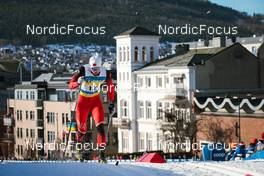 03.03.2022, Drammen, Norway (NOR): Jincai Shang (CHN) - FIS world cup cross-country, individual sprint, Drammen (NOR). www.nordicfocus.com. © Modica/NordicFocus. Every downloaded picture is fee-liable.
