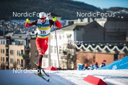 03.03.2022, Drammen, Norway (NOR): Qiang Wang (CHN) - FIS world cup cross-country, individual sprint, Drammen (NOR). www.nordicfocus.com. © Modica/NordicFocus. Every downloaded picture is fee-liable.