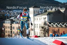 03.03.2022, Drammen, Norway (NOR): James Clugnet (GBR) - FIS world cup cross-country, individual sprint, Drammen (NOR). www.nordicfocus.com. © Modica/NordicFocus. Every downloaded picture is fee-liable.
