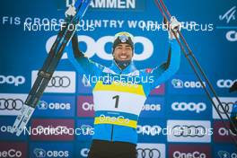 03.03.2022, Drammen, Norway (NOR): Richard Jouve (FRA) - FIS world cup cross-country, individual sprint, Drammen (NOR). www.nordicfocus.com. © Modica/NordicFocus. Every downloaded picture is fee-liable.