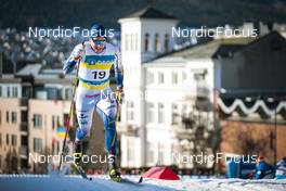 03.03.2022, Drammen, Norway (NOR): Anton Persson (SWE) - FIS world cup cross-country, individual sprint, Drammen (NOR). www.nordicfocus.com. © Modica/NordicFocus. Every downloaded picture is fee-liable.