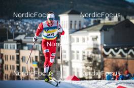 03.03.2022, Drammen, Norway (NOR): Maciej Starega (POL) - FIS world cup cross-country, individual sprint, Drammen (NOR). www.nordicfocus.com. © Modica/NordicFocus. Every downloaded picture is fee-liable.
