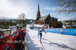 03.03.2022, Drammen, Norway (NOR): Laurien Van Der Graaff (SUI) - FIS world cup cross-country, individual sprint, Drammen (NOR). www.nordicfocus.com. © Modica/NordicFocus. Every downloaded picture is fee-liable.