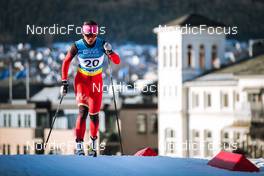 03.03.2022, Drammen, Norway (NOR): Xin Li (CHN) - FIS world cup cross-country, individual sprint, Drammen (NOR). www.nordicfocus.com. © Modica/NordicFocus. Every downloaded picture is fee-liable.
