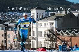 03.03.2022, Drammen, Norway (NOR): Richard Jouve (FRA) - FIS world cup cross-country, individual sprint, Drammen (NOR). www.nordicfocus.com. © Modica/NordicFocus. Every downloaded picture is fee-liable.