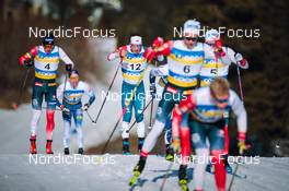 06.03.2022, Oslo, Norway (NOR): Harald Oestberg Amundsen (NOR), Andrew Musgrave (GBR), (l-r)  - FIS world cup cross-country, mass men, Oslo (NOR). www.nordicfocus.com. © Modica/NordicFocus. Every downloaded picture is fee-liable.