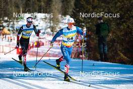06.03.2022, Oslo, Norway (NOR): Remi Drolet (CAN), Snorri Eythor Einarsson (ISL), (l-r)  - FIS world cup cross-country, mass men, Oslo (NOR). www.nordicfocus.com. © Modica/NordicFocus. Every downloaded picture is fee-liable.