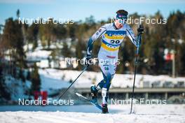 06.03.2022, Oslo, Norway (NOR): Jonas Eriksson (SWE) - FIS world cup cross-country, mass men, Oslo (NOR). www.nordicfocus.com. © Modica/NordicFocus. Every downloaded picture is fee-liable.
