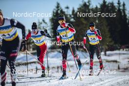 06.03.2022, Oslo, Norway (NOR): Naoto Baba (JPN), Antoine Cyr (CAN), Olivier Leveille (CAN), (l-r)  - FIS world cup cross-country, mass men, Oslo (NOR). www.nordicfocus.com. © Modica/NordicFocus. Every downloaded picture is fee-liable.