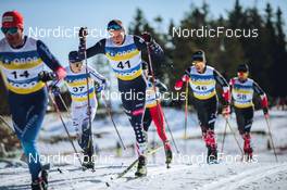 06.03.2022, Oslo, Norway (NOR): Adam Martin (USA) - FIS world cup cross-country, mass men, Oslo (NOR). www.nordicfocus.com. © Modica/NordicFocus. Every downloaded picture is fee-liable.