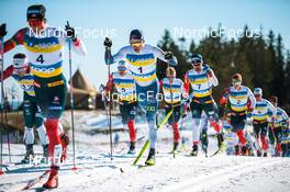 06.03.2022, Oslo, Norway (NOR): Andrew Musgrave (GBR), Iivo Niskanen (FIN), (l-r)  - FIS world cup cross-country, mass men, Oslo (NOR). www.nordicfocus.com. © Modica/NordicFocus. Every downloaded picture is fee-liable.