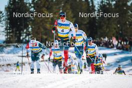 06.03.2022, Oslo, Norway (NOR): Andrew Musgrave (GBR), Harald Oestberg Amundsen (NOR), (l-r)  - FIS world cup cross-country, mass men, Oslo (NOR). www.nordicfocus.com. © Modica/NordicFocus. Every downloaded picture is fee-liable.